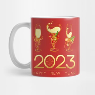 2023 New Years Eve Party Supplies Happy New Year Family Kids Mug